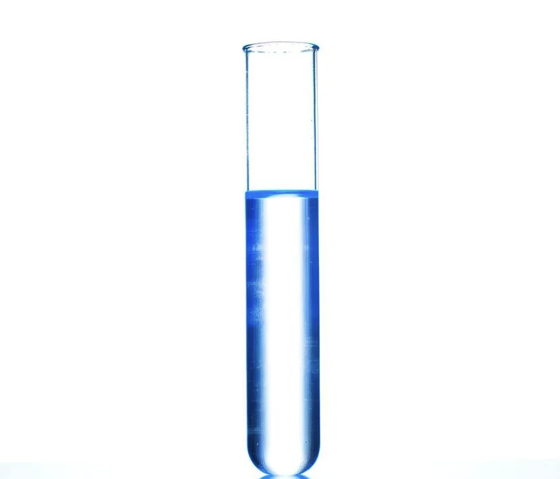 Serum tube with white background